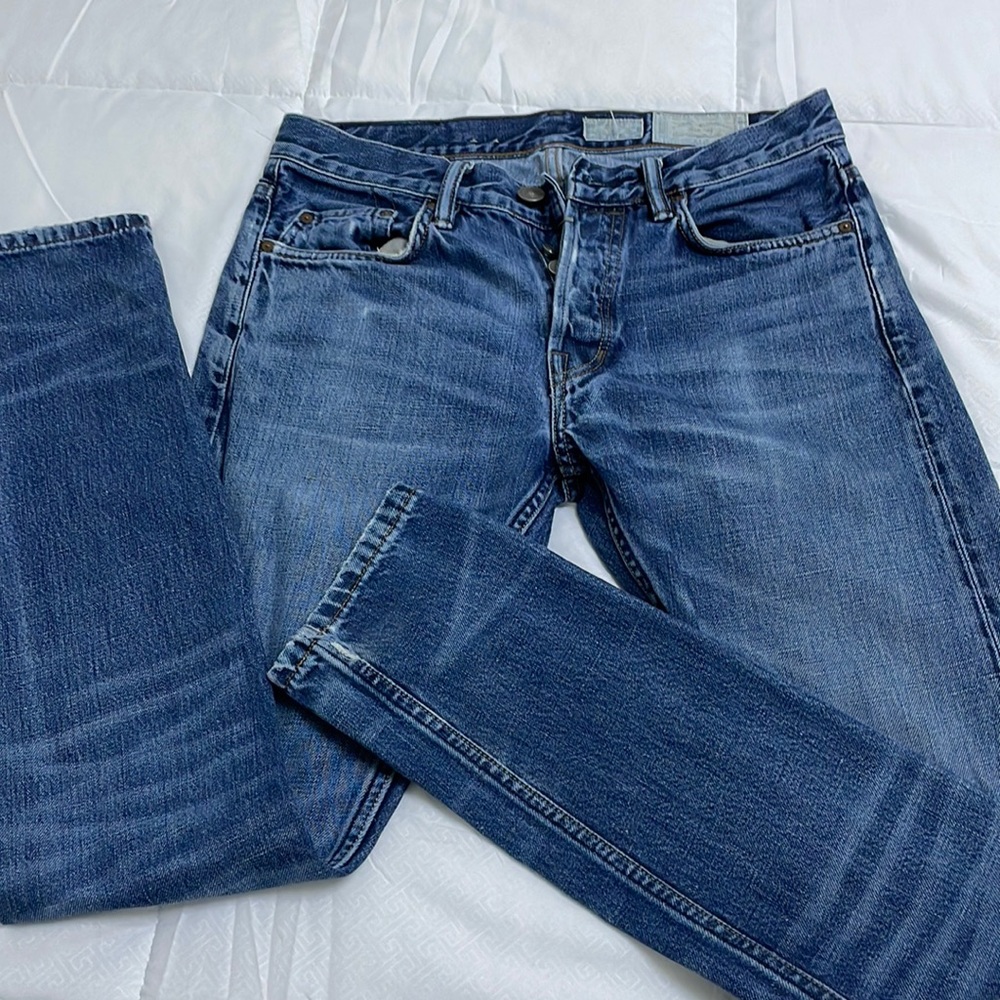 All saints denim cigarette w28 mens